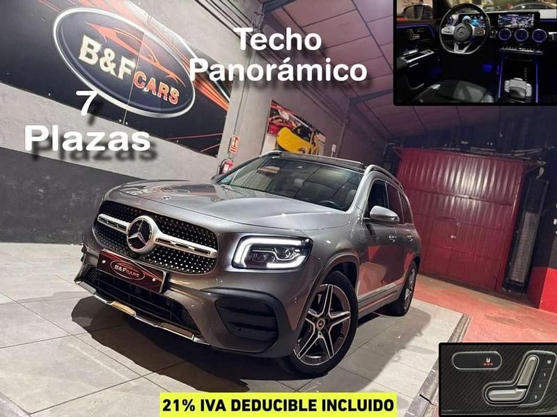 Gris Usado 2021 Mercedes GLB220 SUV | 31.000 € (Super precio) - Imagen 1/4