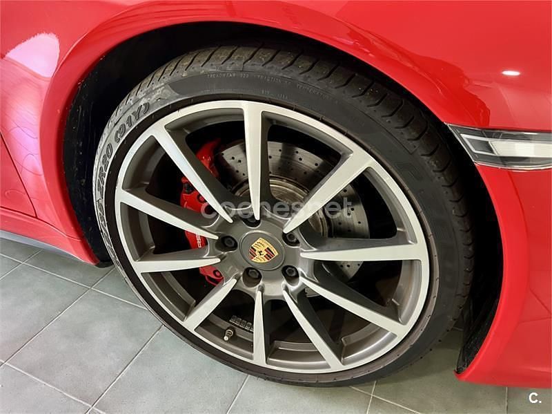 Usado Porsche 911 Carrera 4S Cabriolet 420 CV (308 kW) 2016 Rojo Descapotable