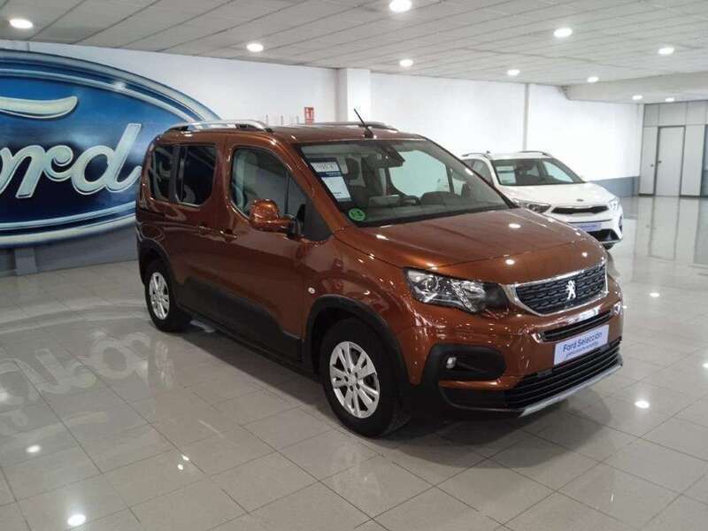 Usado Peugeot Rifter Allure 110 CV (80 kW) 2018 Naranja Monovolumen