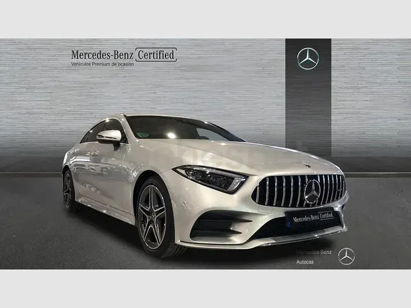 Usado Mercedes CLS350 286 CV (210 kW) 2020 Gris / plata Coupe