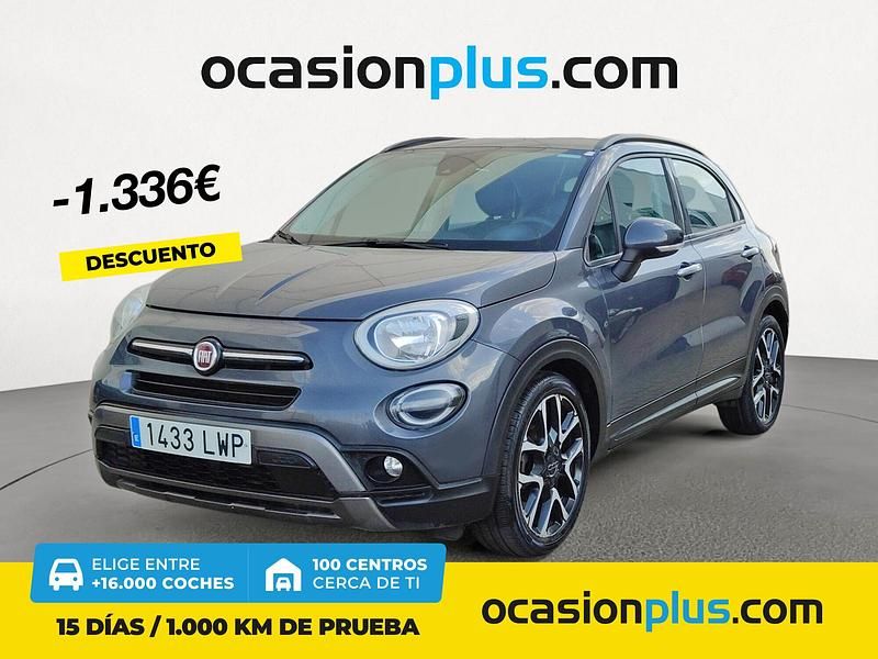 Gris Usado 2022 Fiat 500X Cross SUV | 14.700 € (Precio justo) - Imagen 1/4