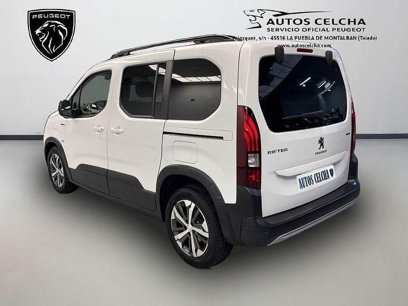 Usado Peugeot Rifter GT-line 130 CV (95 kW) 2020 Blanco Monovolumen