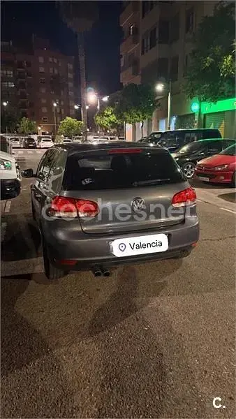 Usado VW Golf VI Sport 110 CV (80 kW) 2009 Gris / plata Utilitario