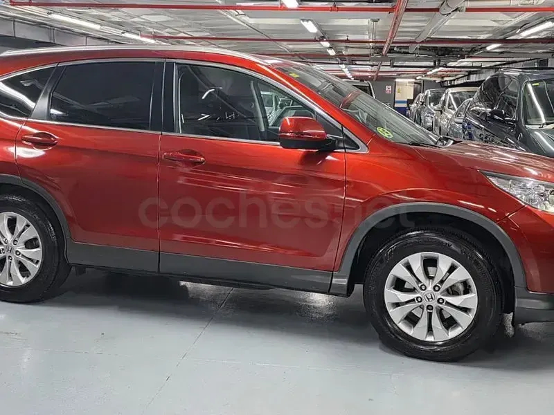 Usado Honda CR-V Elegance 120 CV (88 kW) 2014 Granate SUV