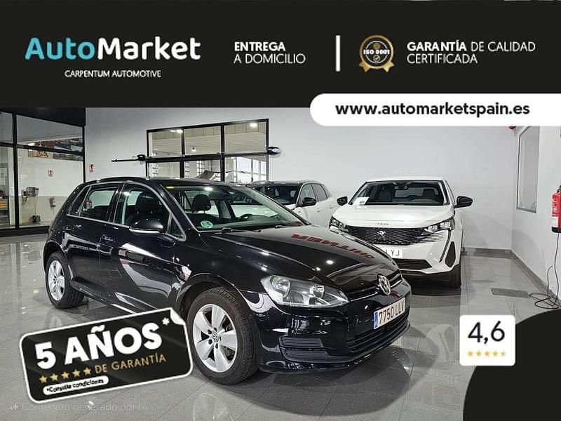 Negro Usado 2015 VW Golf VII Advance Berlina | 10.900 € (Precio justo) - Imagen 1/3