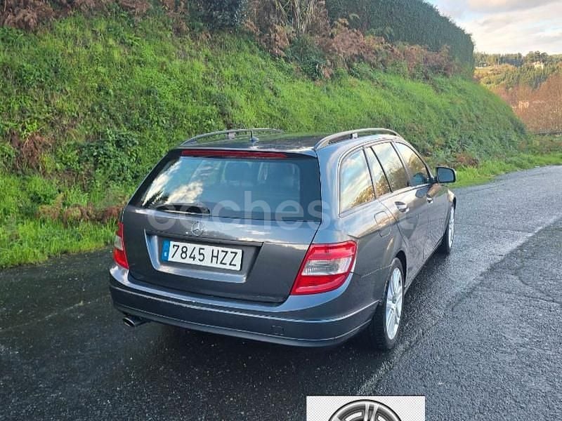 Usado Mercedes C220 Avantgarde 170 CV (125 kW) 2008 Gris / plata Familiar