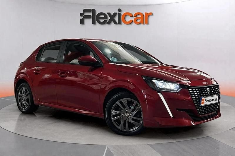 Rojo Usado 2020 Peugeot 208 Active Utilitario | 9990 € (Precio justo) - Imagen 1/4