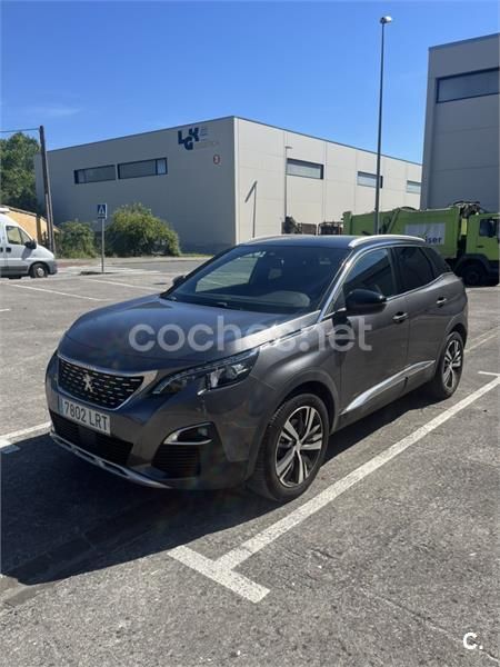Gris / plata Usado 2021 Peugeot 3008 GT SUV | 22.000 € (Caro) - Imagen 1/4