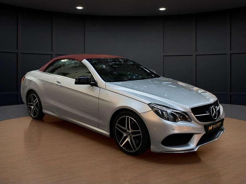 Käytetty Mercedes E220 170 HP (125 kW) 2017 Harmaa Avoauto