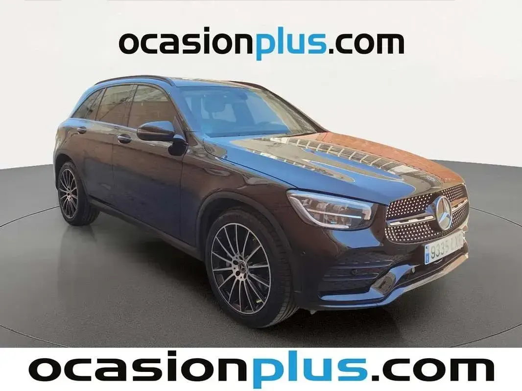 Usado Mercedes GLC200 AMG 163 CV (119 kW) 2022 Negro SUV