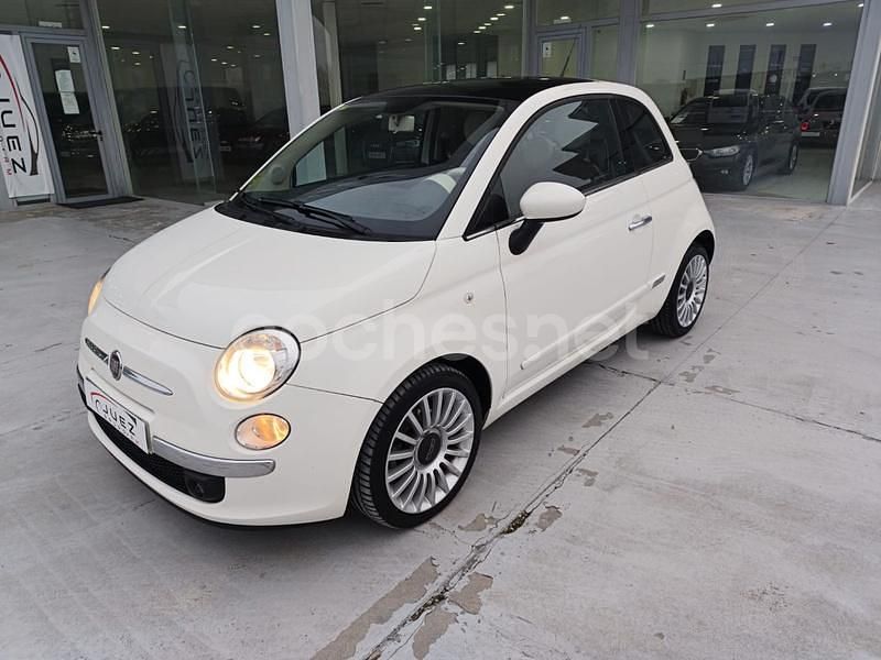 Blanco Usado 2010 Fiat 500 Lounge Berlina | 7999 € (Precio justo) - Imagen 1/4
