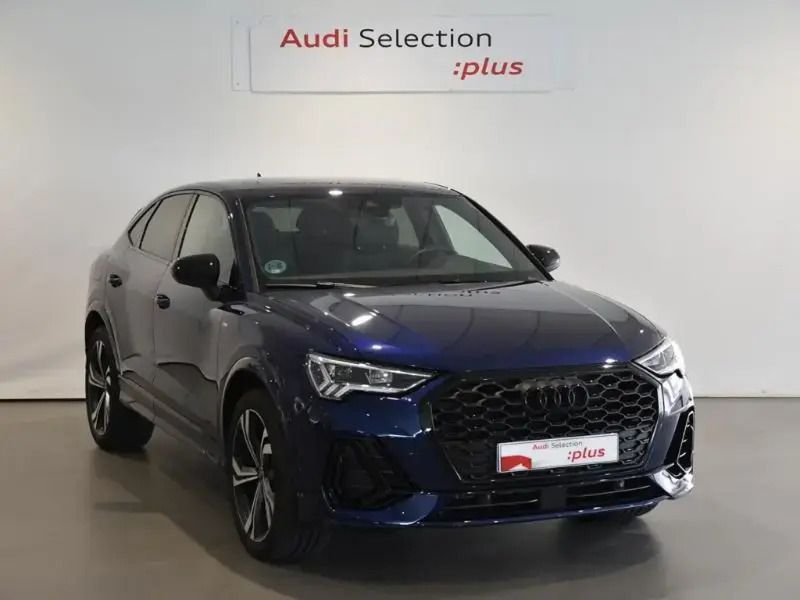 Azul Usado 2024 Audi Q3 Sportback SUV | 41.990 € (Precio justo) - Imagen 1/4