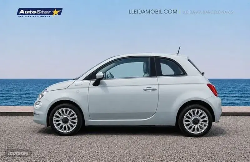 Usado Fiat 500 Dolcevita 69 CV (50 kW) 2022 Azul Berlina