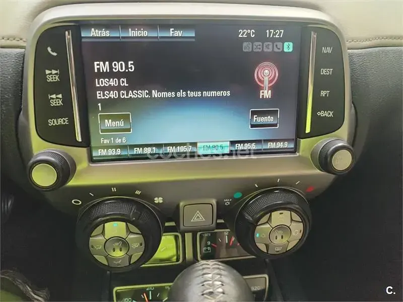 Usado Chevrolet Camaro 405 CV (297 kW) 2015 Negro Coupe