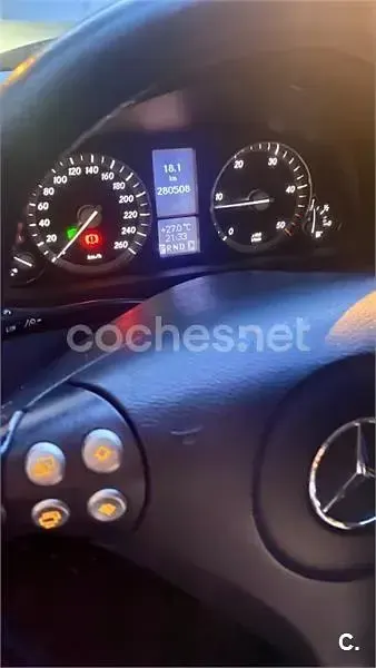 Usado Mercedes C220 Sport Edition 150 CV (110 kW) 2007 Negro Berlina