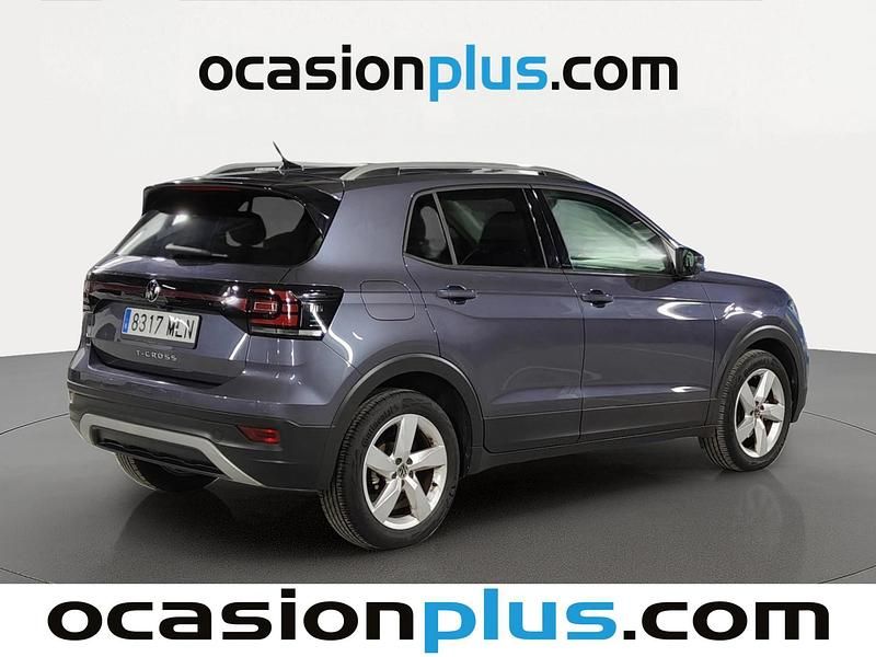 Usado VW T-Cross Sportline 110 CV (80 kW) 2023 Gris SUV