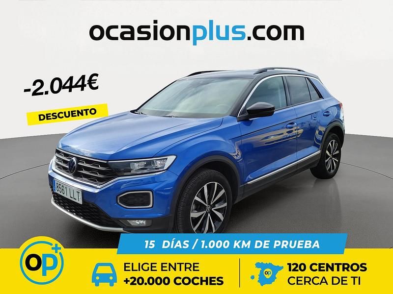 Usado VW T-Roc Advance 150 CV (110 kW) 2020 Azul SUV