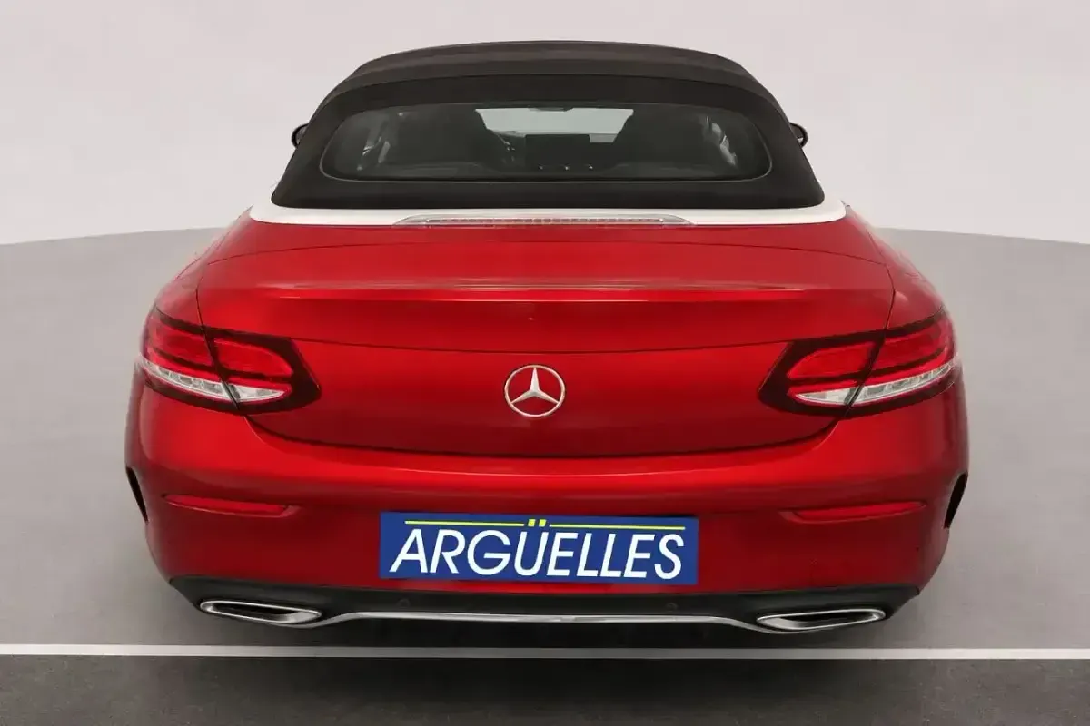 Usado Mercedes 200 AMG line 197 CV (144 kW) 2020 Rojo Descapotable