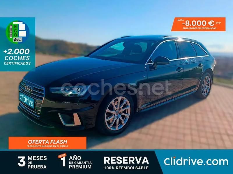 Negro Usado 2019 Audi A4 S-Line Familiar | 22.190 € (Precio justo) - Imagen 1/3