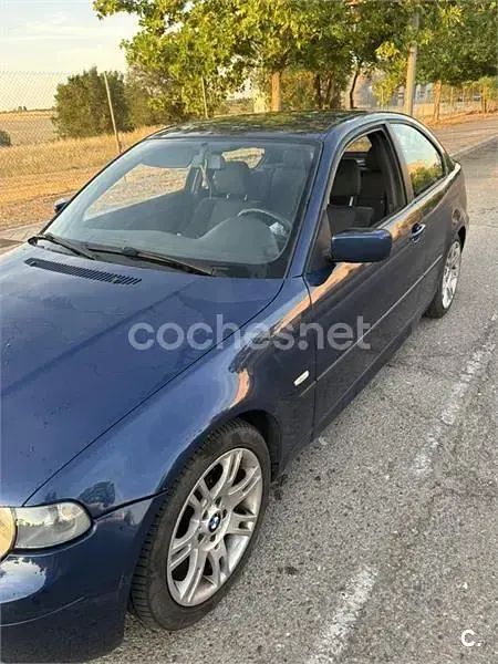 Usado BMW 316 Compact M Sport 115 CV (84 kW) 2005 Azul Utilitario