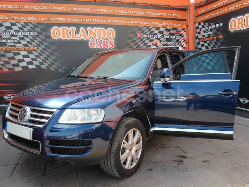 Usado VW Touareg 313 CV (230 kW) 2008 Azul SUV