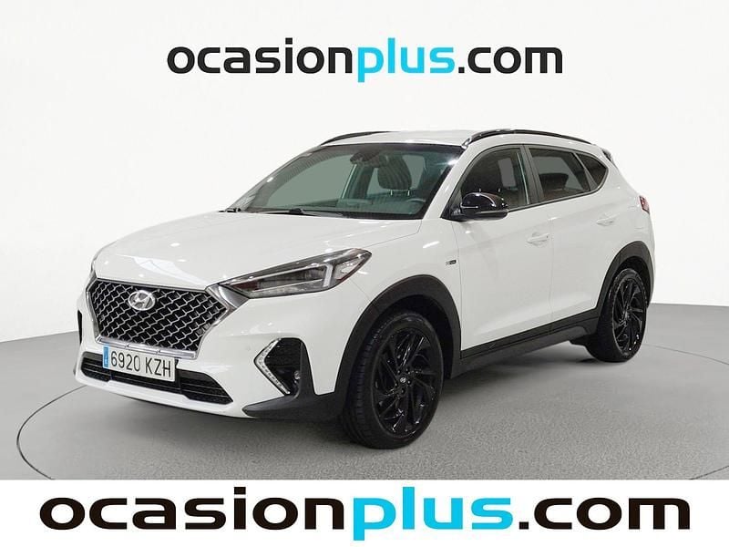 Blanco Usado 2019 Hyundai Tucson N Line SUV | 18.455 € (Precio justo) - Imagen 1/4