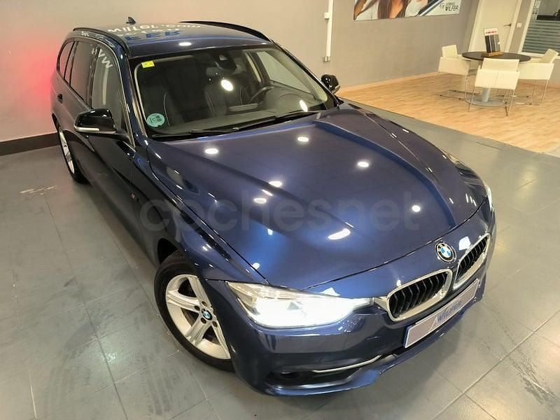 Usado BMW 320 Efficient Dynamics 190 CV (139 kW) 2016 Azul Familiar