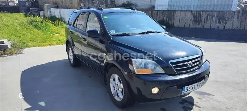 Usado Kia Sorento 170 CV (125 kW) 2007 Negro SUV