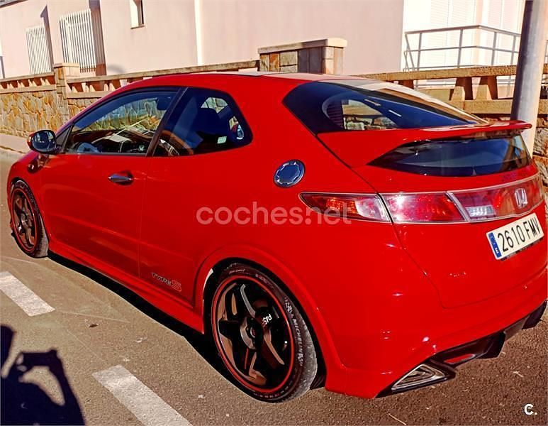 Usado Honda Civic Type S 140 CV (102 kW) 2007 Rojo Berlina