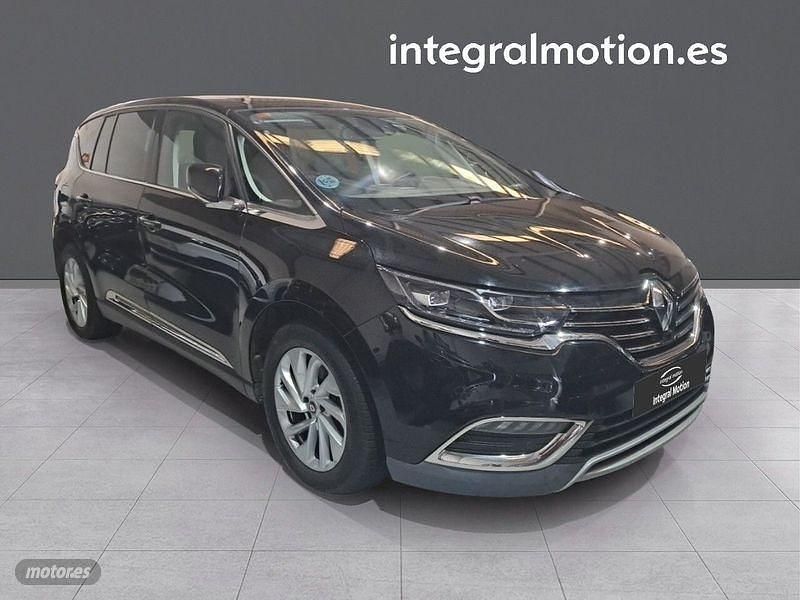 Usado Renault Espace Life 130 CV (95 kW) 2017 Negro Monovolumen