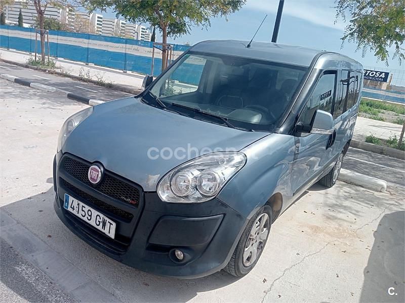 Brugt Fiat Doblò Active 90 HK (66 kW) 2010 Blå MPV