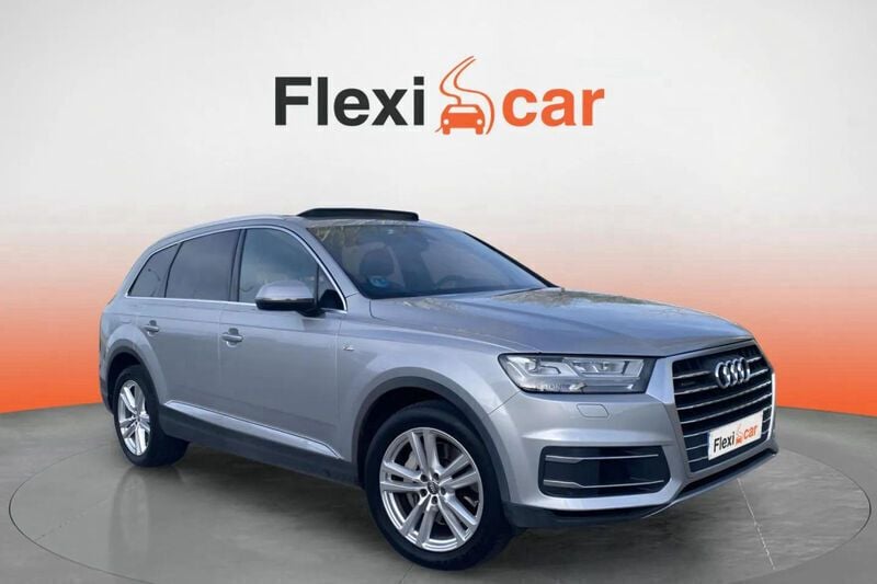 Gris Usado 2019 Audi Q7 S-Line SUV | 35.690 € (Super precio) - Imagen 1/4