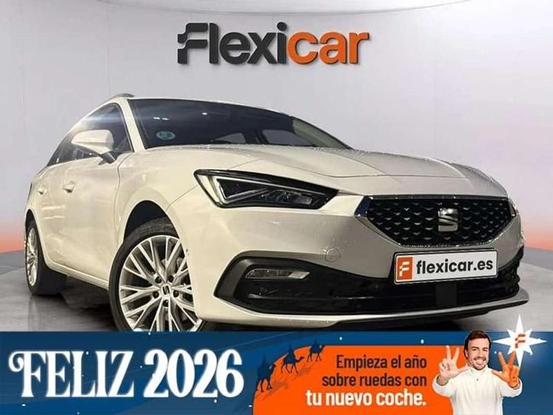 Blanco Usado 2022 Seat Leon ST XCELLENCE Familiar | 19.290 € (Precio justo) - Imagen 1/4