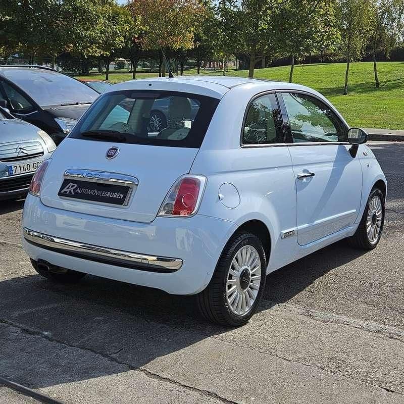 Usado Fiat 500 Lounge 69 CV (50 kW) 2008 Azul Utilitario