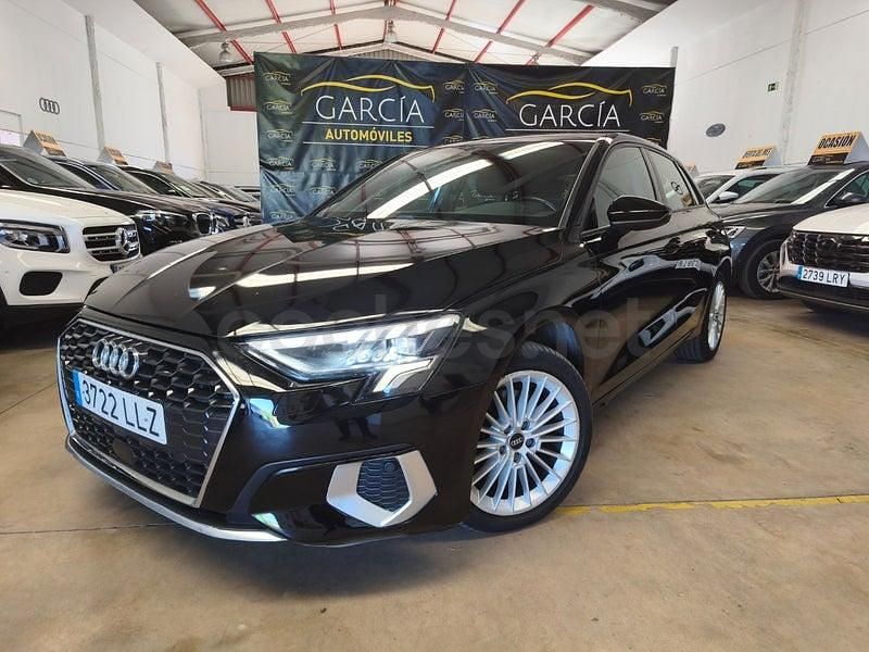 Usado Audi A3 Advanced Plus 150 CV (110 kW) 2021 Negro Berlina