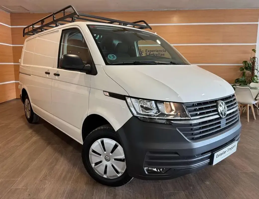 Usado VW Transporter 110 CV (80 kW) 2021 Blanco Van