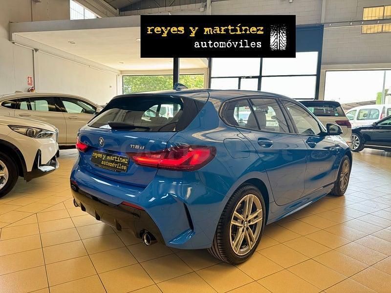 Usado BMW 118 Shadowline 150 CV (110 kW) 2021 Azul Utilitario