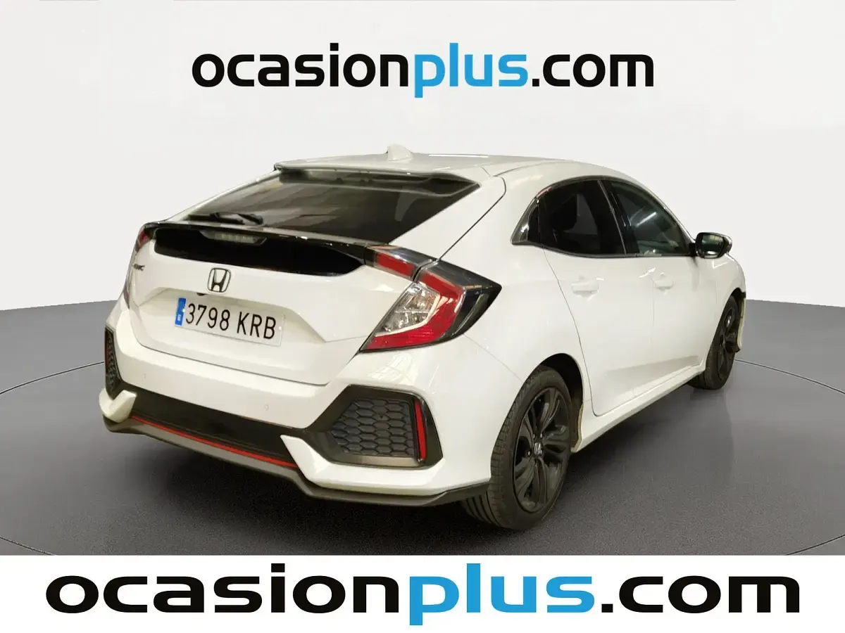 Usado Honda Civic Elegance 120 CV (88 kW) 2018 Blanco Utilitario