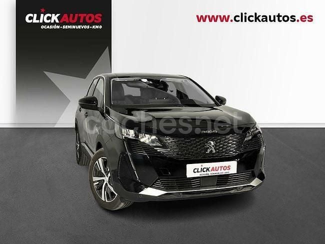 Usado Peugeot 3008 Allure 130 CV (95 kW) 2022 Negro SUV