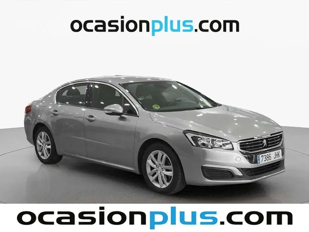 Usado Peugeot 508 Active 140 CV (102 kW) 2015 Gris Berlina