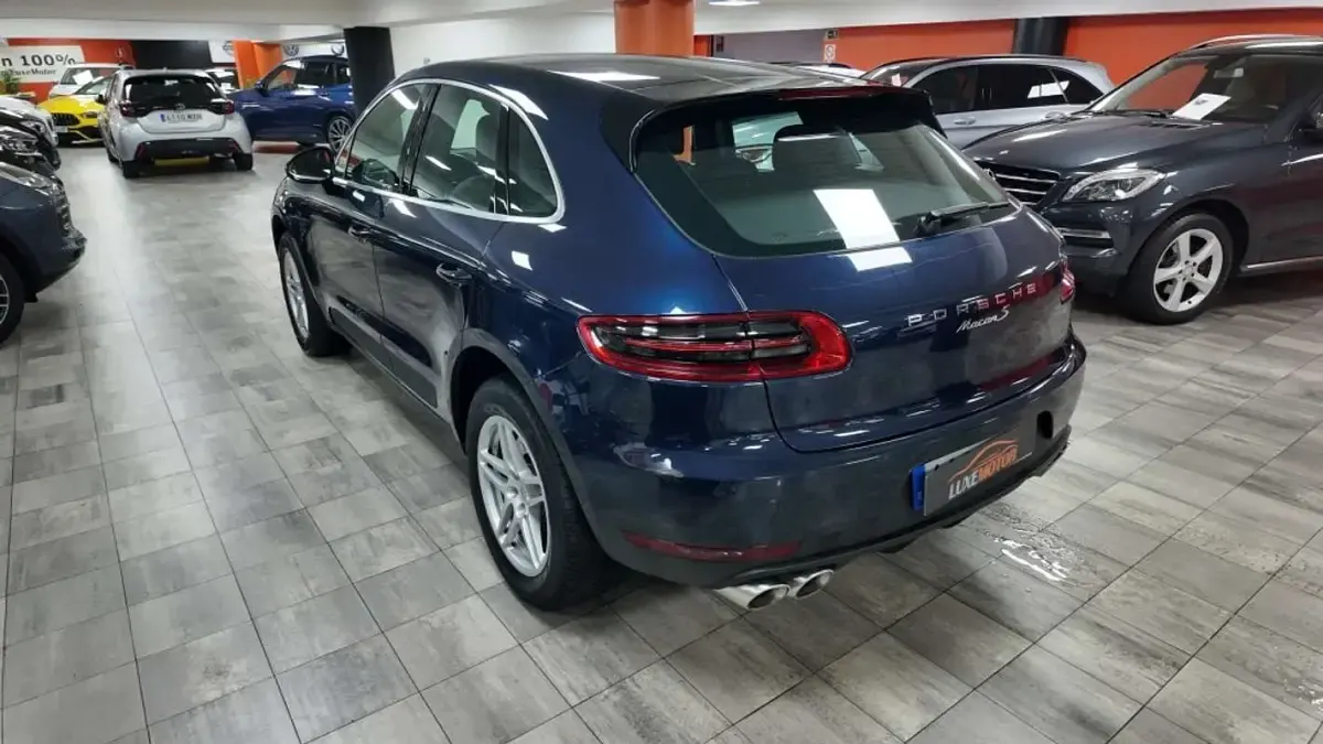 Usado Porsche Macan S 258 CV (189 kW) 2015 Azul SUV