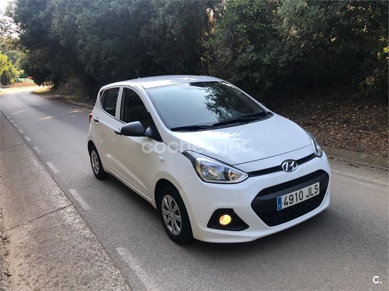 Usado Hyundai i10 Eco 66 CV (48 kW) 2016 Blanco Utilitario