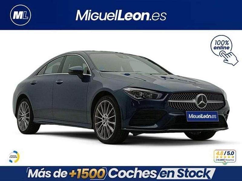 Usado Mercedes CLA250e 219 CV (161 kW) 2021 Azul Berlina