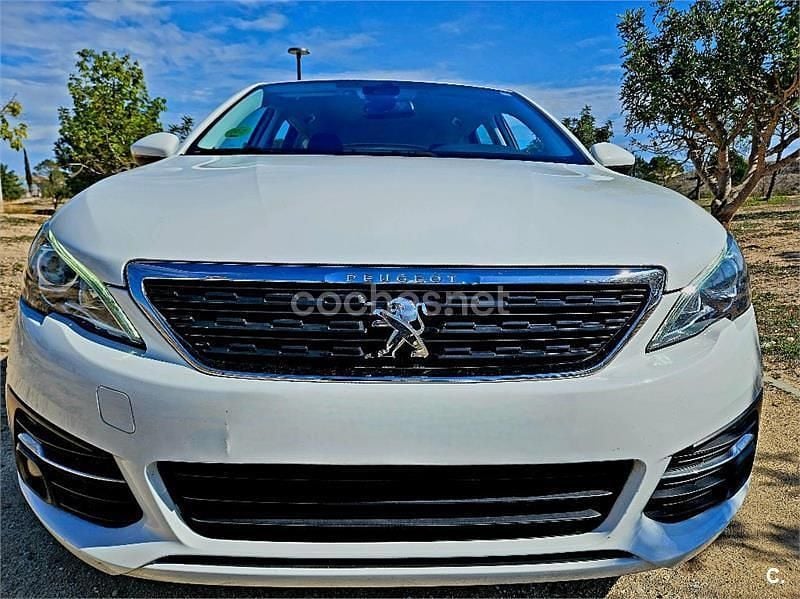 Blanco Usado 2022 Peugeot 308 Active Berlina | 11.900 € (Super precio) - Imagen 1/4