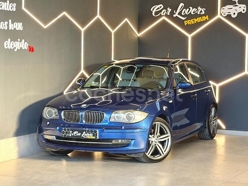 Azul Usado 2008 BMW 118 Utilitario | 6500 € (Precio justo) - Imagen 1/4