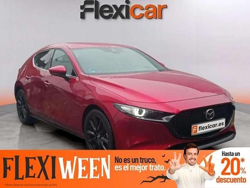 Rojo Usado 2023 Mazda 3 Berlina | 24.490 € (Precio justo) - Imagen 1/4