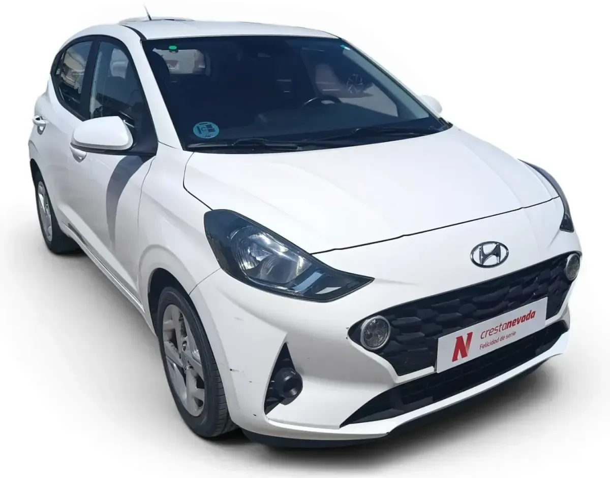 Usado Hyundai i10 67 CV (49 kW) 2022 Blanco Utilitario