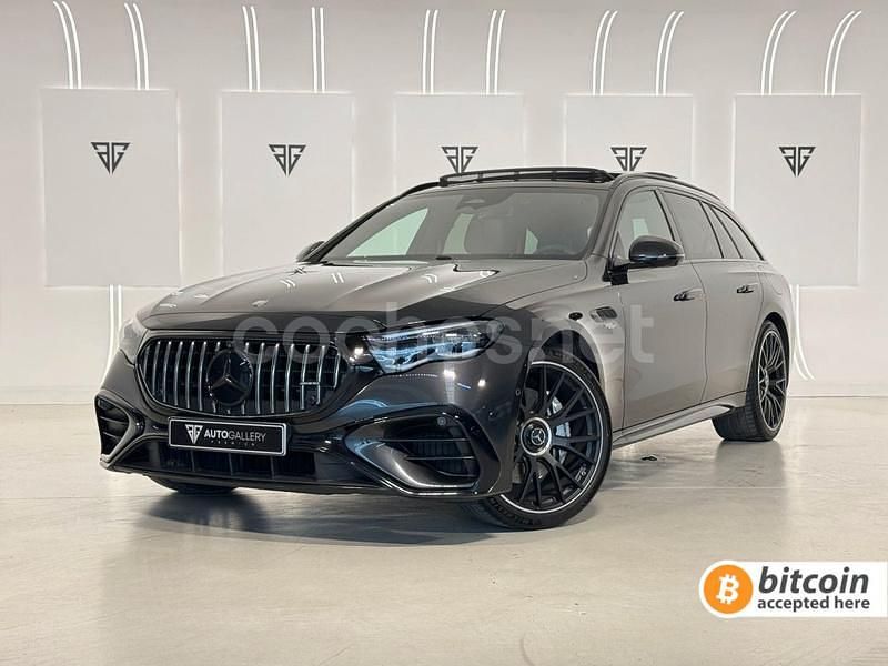 Gris / plata Usado 2025 Mercedes E53 AMG Familiar | 96.900 € (Precio justo) - Imagen 1/4