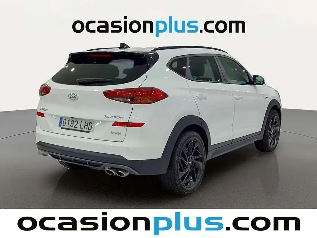 Usado Hyundai Tucson N Line 136 CV (100 kW) 2020 Blanco SUV