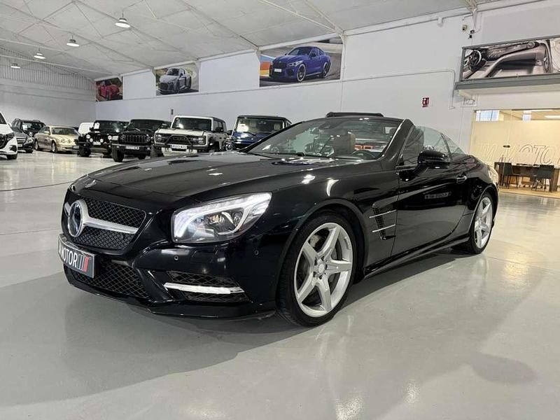 Usado Mercedes SL500 435 CV (319 kW) 2012 Negro Coupe